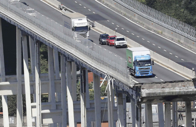 Amputada de su puente principal, Génova teme el caos