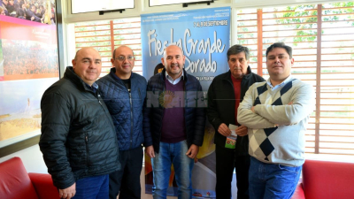 Los organizadores de la Fiesta Grande del Dorado llegaron a Bella Vista