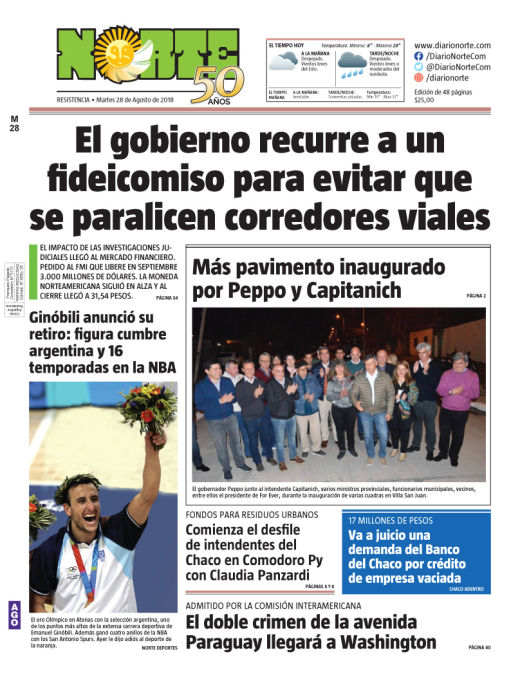 Edición del 28.08.18