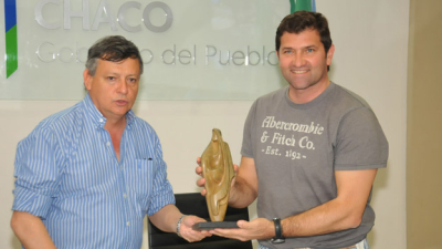 Capria en Chaco: “Me siento un privilegiado que mi carrera profesional me dé esta chance”