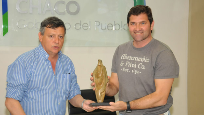 Capria en Chaco: “Me siento un privilegiado que mi carrera profesional me dé esta chance”