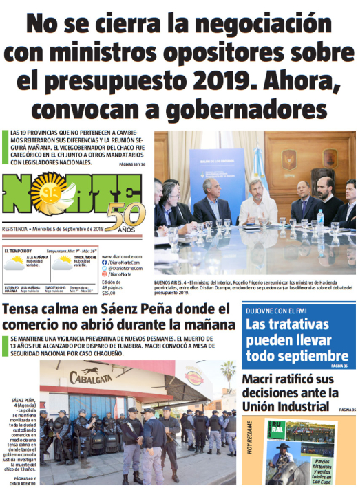 Edición del 05.09.18