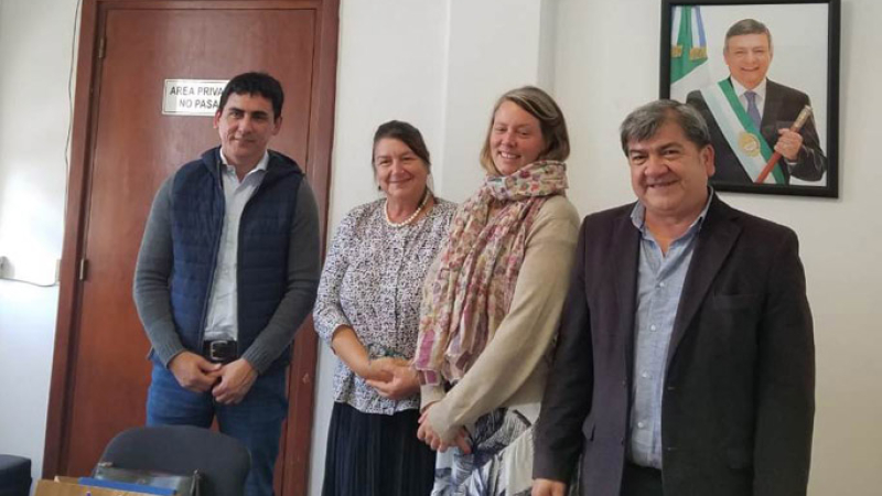 “Destacamos nuestro trabajo en seguridad alimentaria”, dijo Nievas tras reunirse con relatora de la ONU