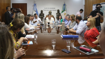 El gobernador analizó con diputados el proyecto de presupuesto 2019