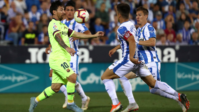 Liga de España: Barcelona perdió con el Leganés de Pellegrino y el Sevilla goleó al Real Madrid