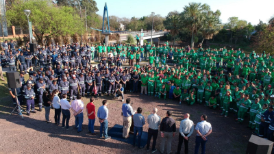 Más de 1200 uniformes para trabajadores de diferentes áreas municipales