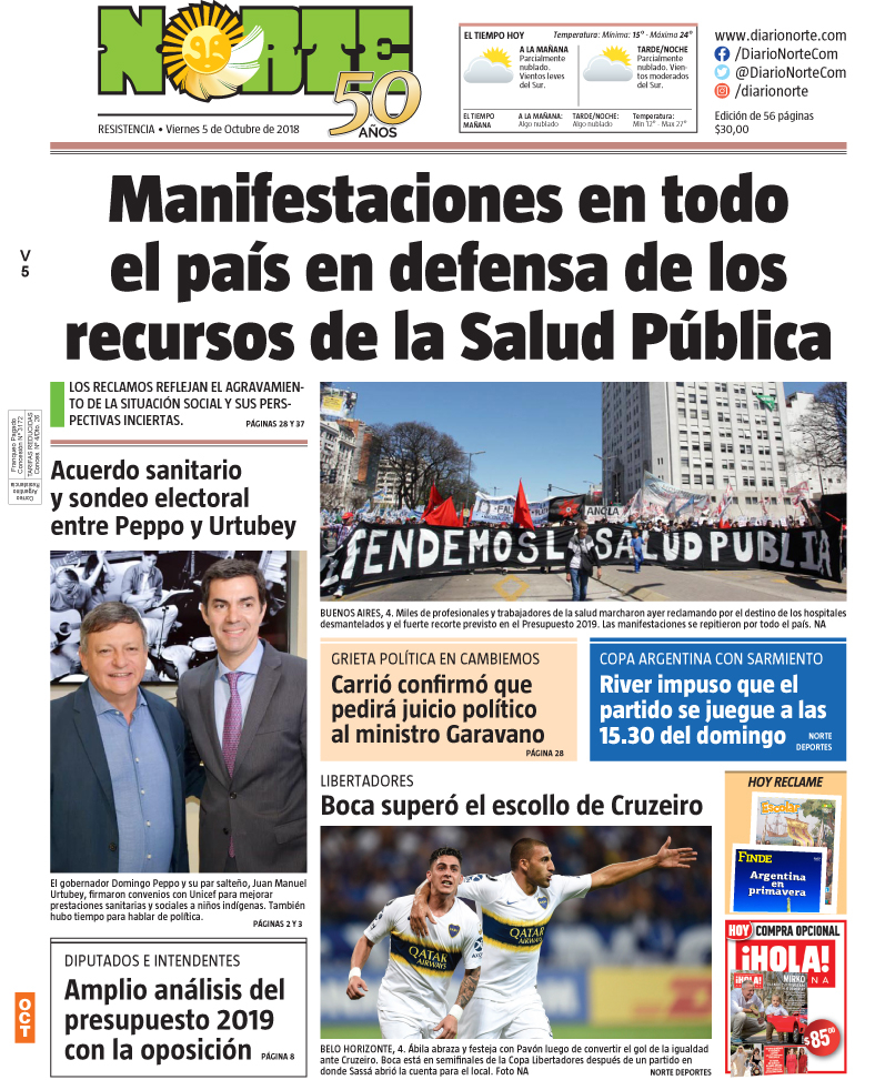 Edición del 05.10.18