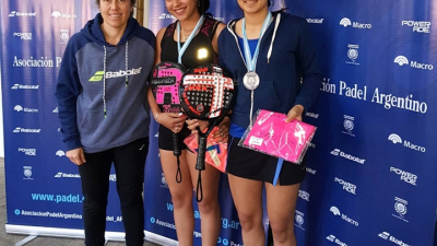Ornella y Luciana, con seleccionado argentino de pádel al Panamericano de Brasil