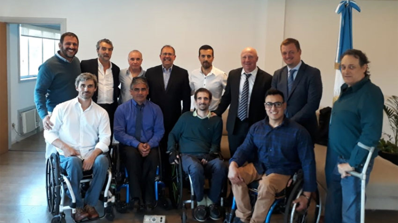 Cumbre entre los Comité Paralímpicos Argentino e Internacional