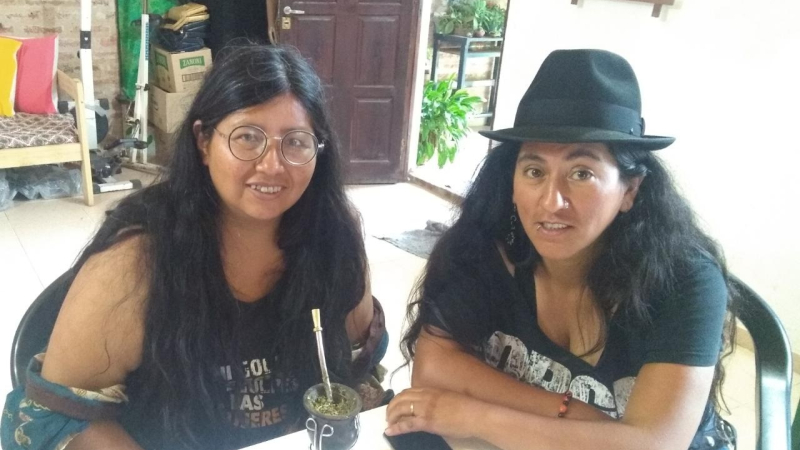 Diálogo sobre feminismo comunitario en la Casa de la Mujer de Las MCC
