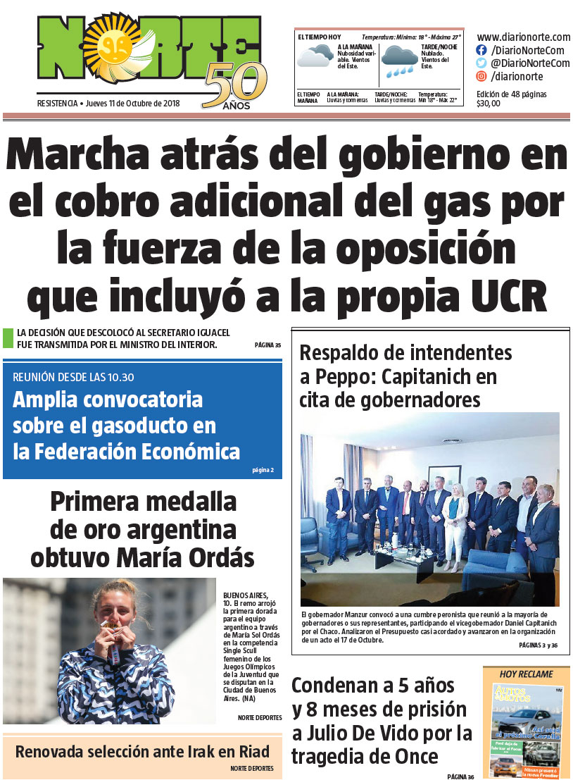 Edición del 11.10.18