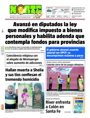 Edición del 19.10.2018