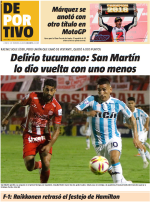 Delirio tucumano: San Martín lo dio vuelta con uno menos