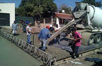 Viene un equipo del Ministerio del Interior por obras de pavimento