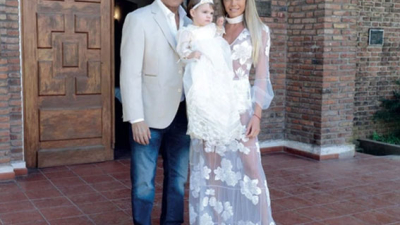 Daniel Scioli y Gisela Berger bautizaron a su hija: "Francesca nos llenó de amor"