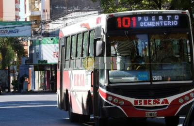 Recorrido alternativo de colectivos en caso de precipitaciones abundantes