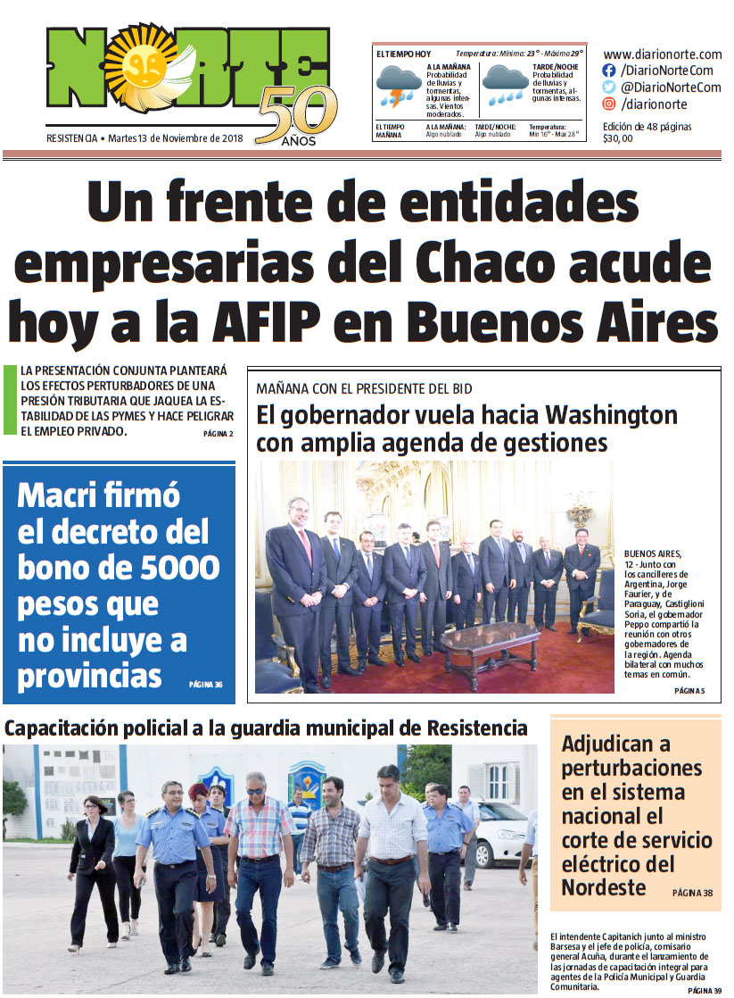 Edición del 13.11.18