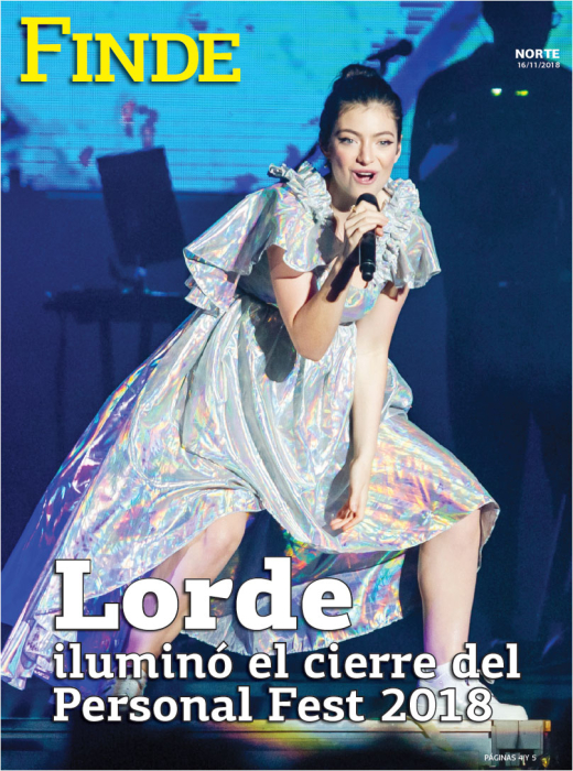 Lorde iluminó el cierre del Personal Fest 2018