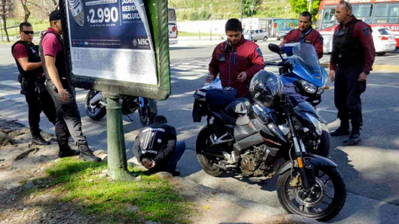 Revelan que el 25 por ciento de delitos son cometidos por motochorros