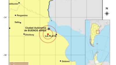 Se registró un sismo de 3.8 en Capital Federal y sur del Conurbano