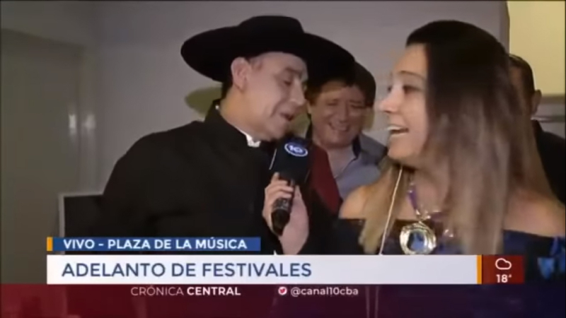 El repudiable comentario del Chaqueño Palavecino a una cronista