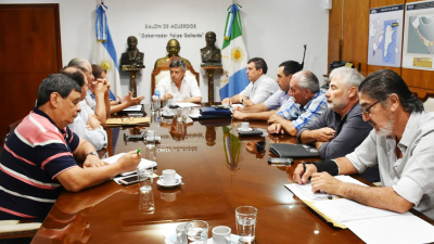 Plan ganadero: el gobernador recibió a los representantes de Fechasoru