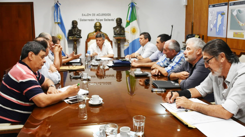 Plan ganadero: el gobernador recibió a los representantes de Fechasoru