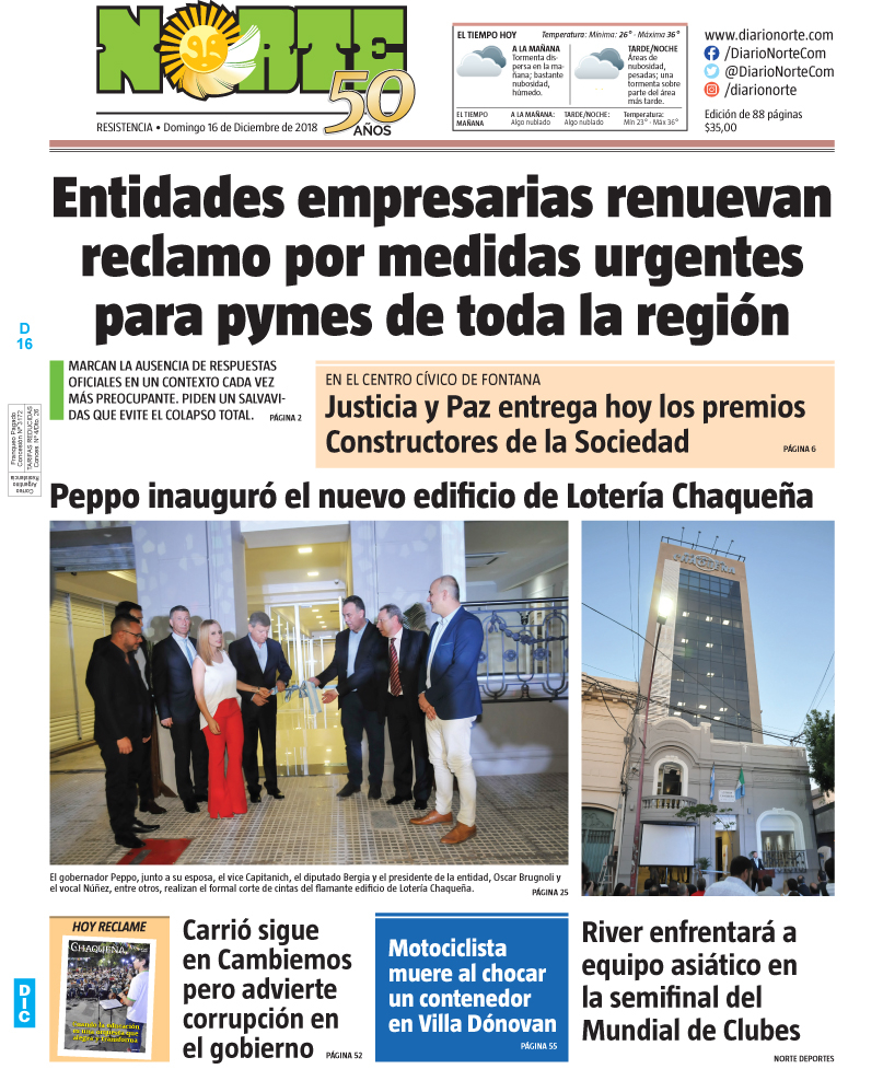 Edición del 16.12.2018