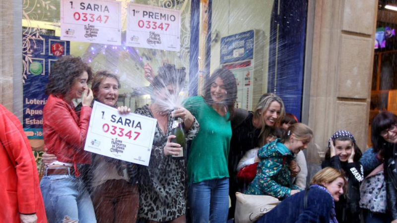 Dos argentinas se ganaron 800 mil euros en el sorteo del ’Gordo’ de Navidad de España