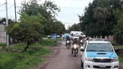 Un día después de la marcha, inició el operativo de búsqueda para hallar a Angelina Cáceres
