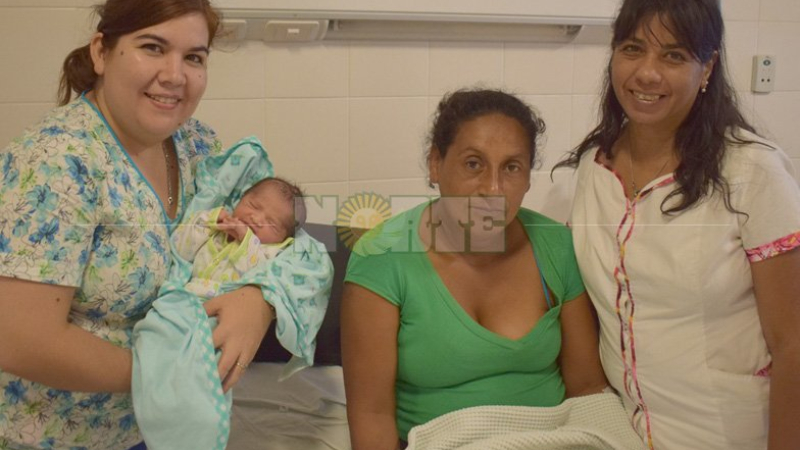 Abraham es el primer bebé del Chaco en 2019