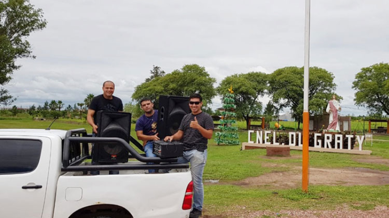 Recuperan equipo de sonido que había sido vendido en Du Graty