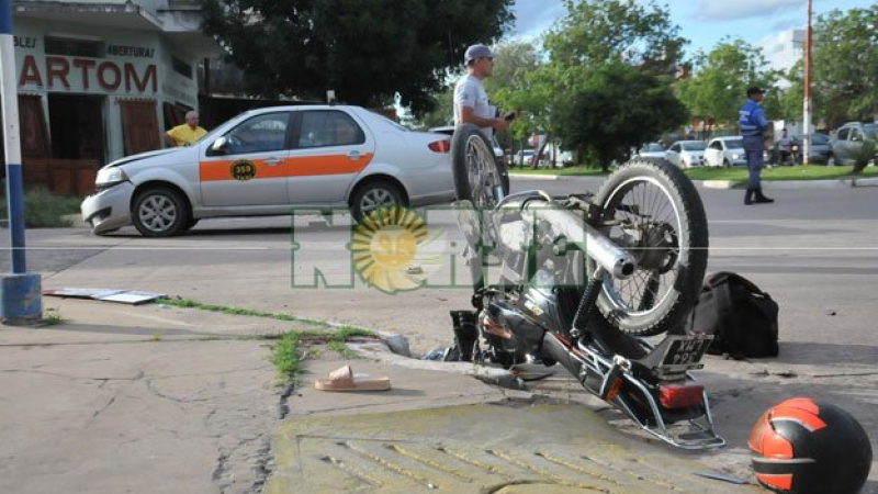 Menor falleció en siniestro entre una motocicleta y un automóvil