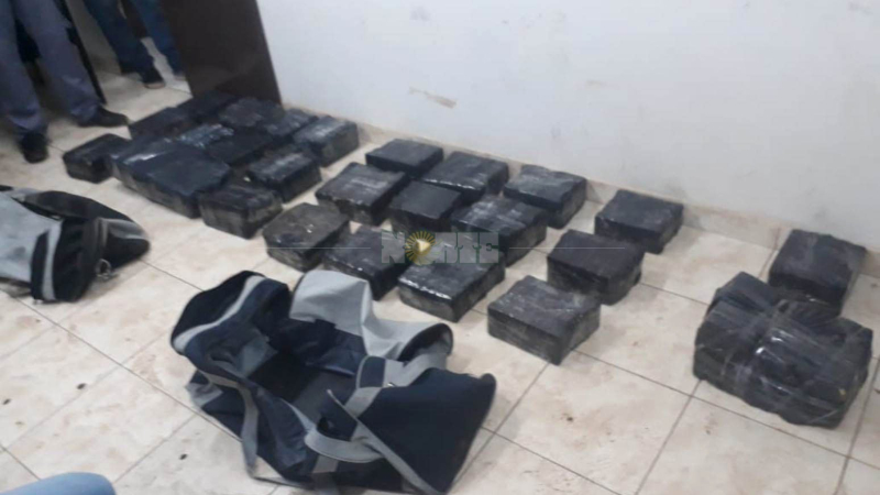 Más de 100 kilos de marihuana y seis detenidos en operativo de drogas