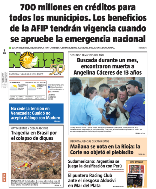 Edición del 26.01.2019