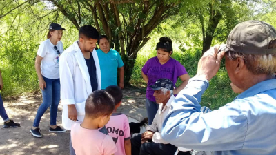 Acceso a la salud: se realizó un operativo de atención para aborígenes de Colonia Domingo Matheu