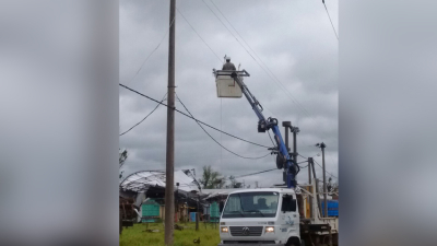 Tayara expuso la dimensión del daño al servicio eléctrico