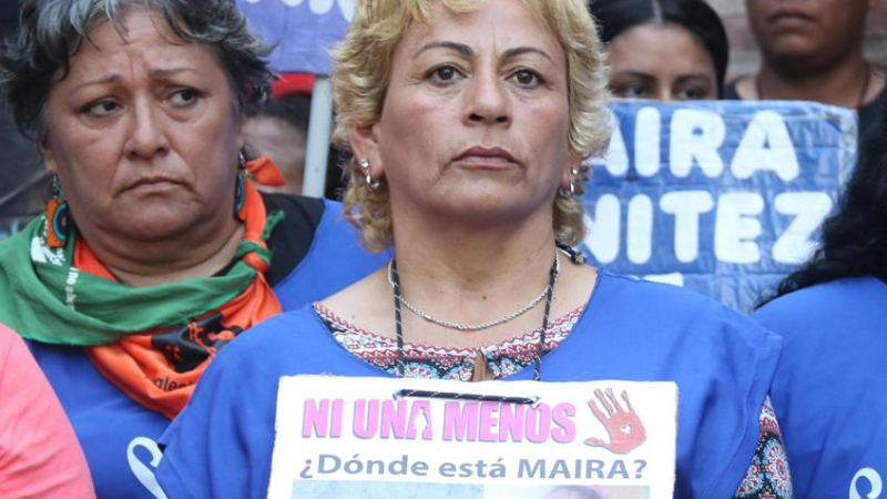 La madre de Maira Benítez pedirá al procurador que la condena sea por femicidio