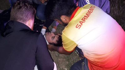El cuerpo médico de Sarmiento asistió a heridos en un siniestro camino a Ramallo