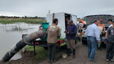Ante la emergencia el gobierno insistirá con los créditos para obras y maquinaria