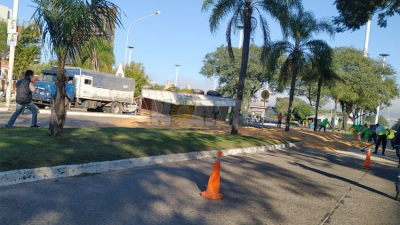 Demoras en el puente General Belgrano