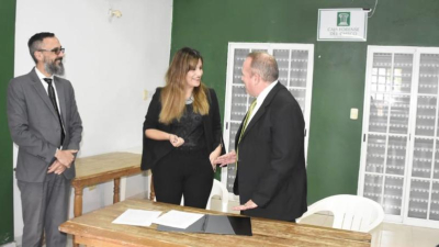 Gobierno y el Colegio de Abogados de Charata avanzan en la agilización de trámites para profesionales