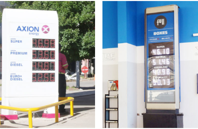 El litro de nafta premium superó los 53 pesos en Resistencia