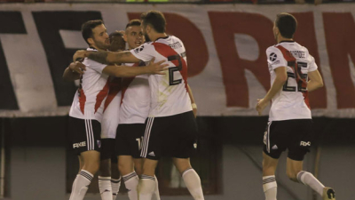 River goleó a Aldosivi y clasificó a cuartos de la Copa de la Superliga