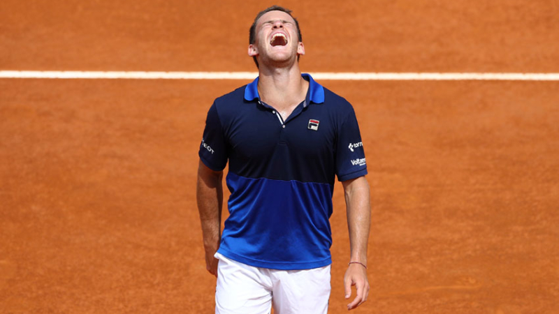 Schwartzman venció a Nishikori y está en semifinales