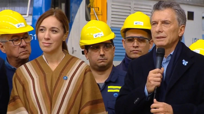 Mauricio Macri: "Lleva tiempo, pero esto está empezando a funcionar"