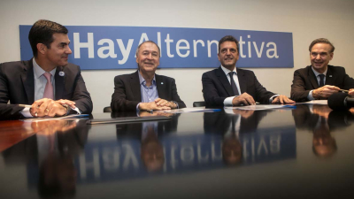 Sin Lavagna, Alternativa Federal ahora convoca a Scioli y a Tinelli