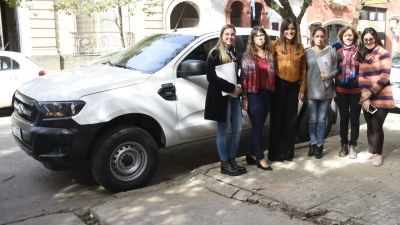 Gobierno entregó una camioneta para el Centro de Atención de Víctimas de Violencia