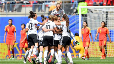 Debut con triunfo de Alemania ante China en al Copa Mundial Femenina