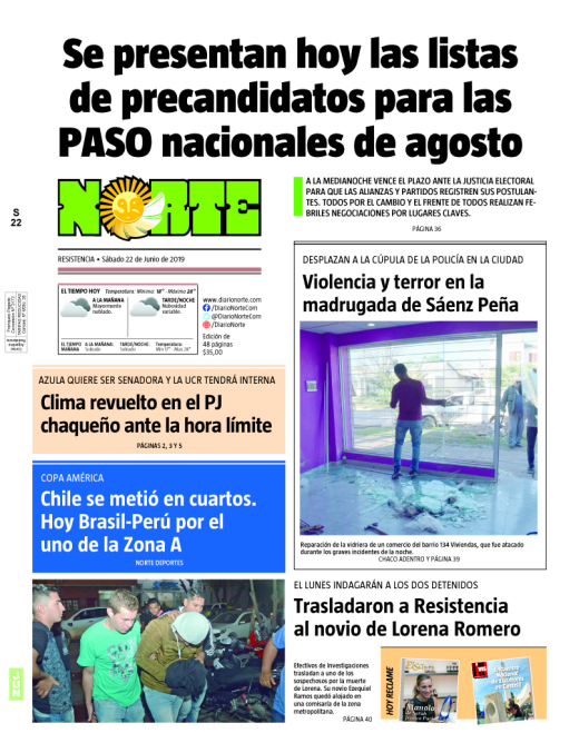 Edicion del 22-06-2019